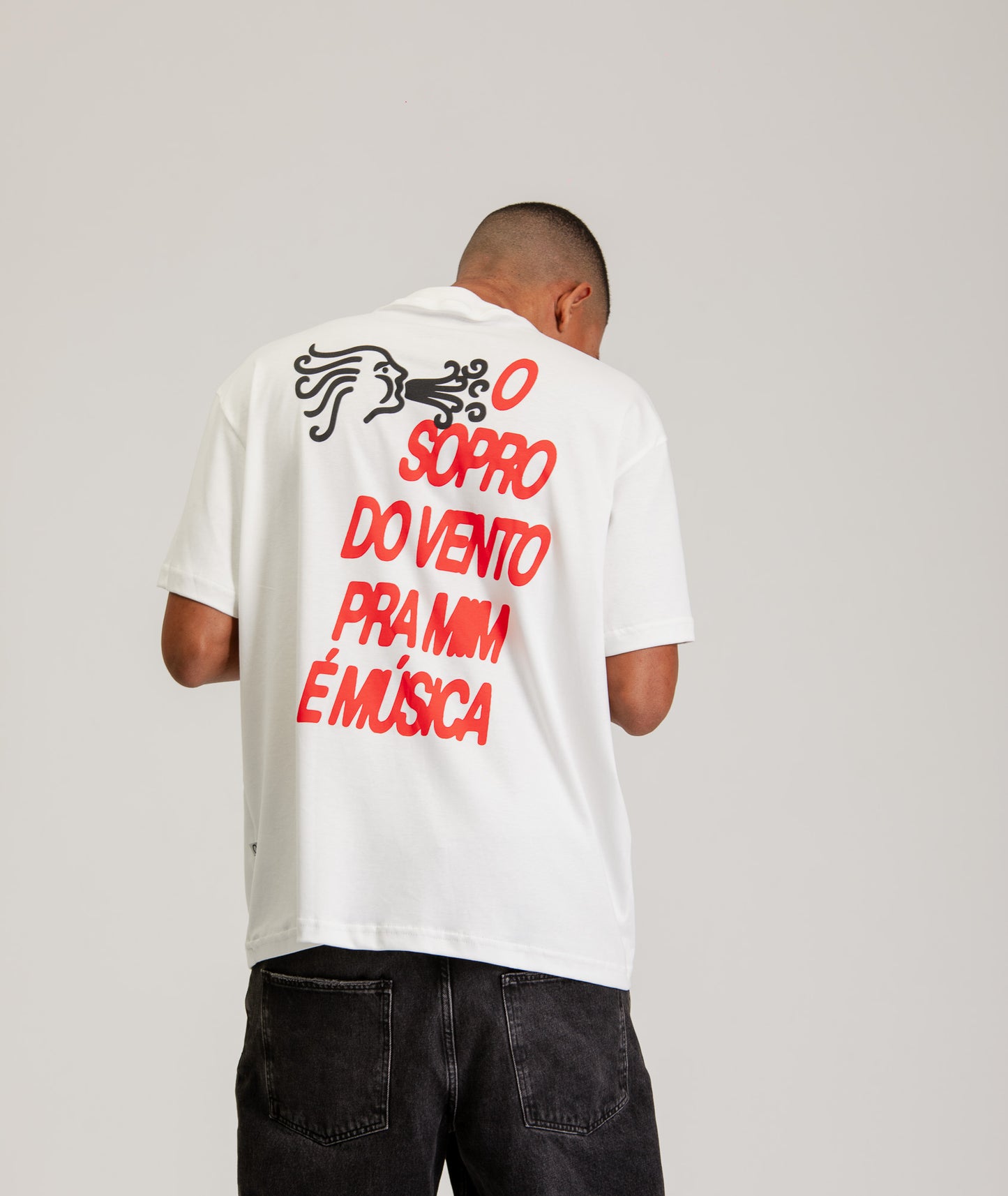 Camiseta Over Sopro do Vento
