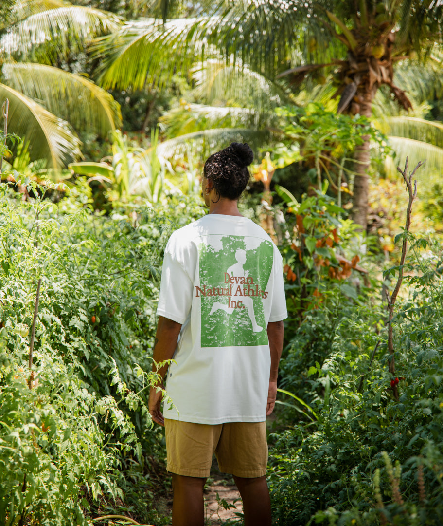 Camiseta Over Pace - Off White