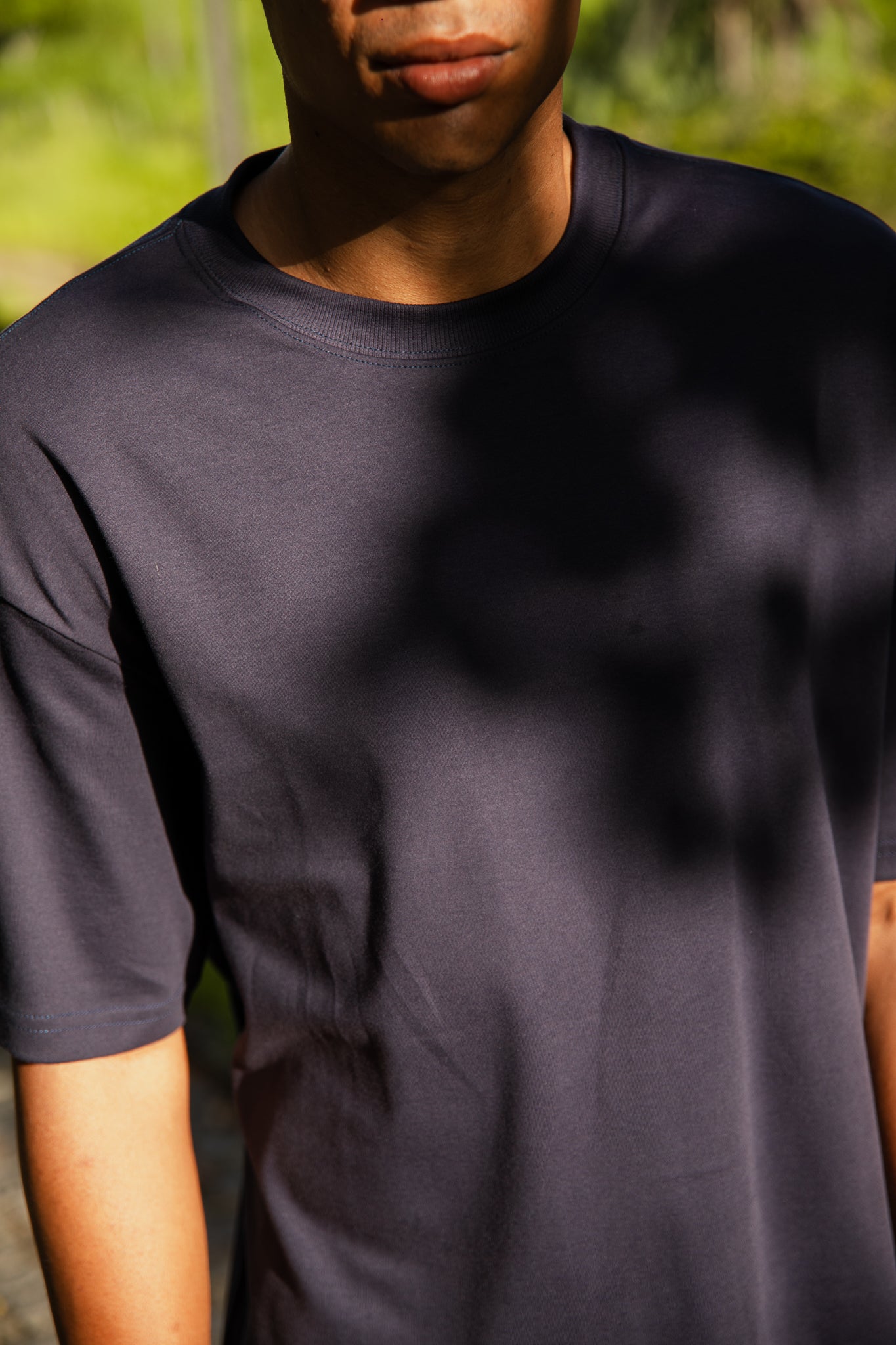 Camiseta Over Soho - Azul Marinho