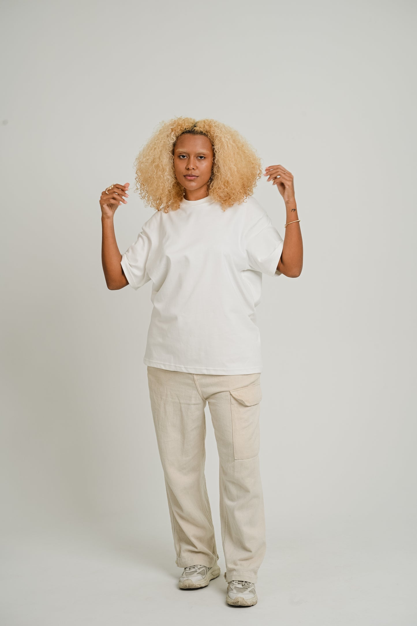 Camiseta Over Festim Off White