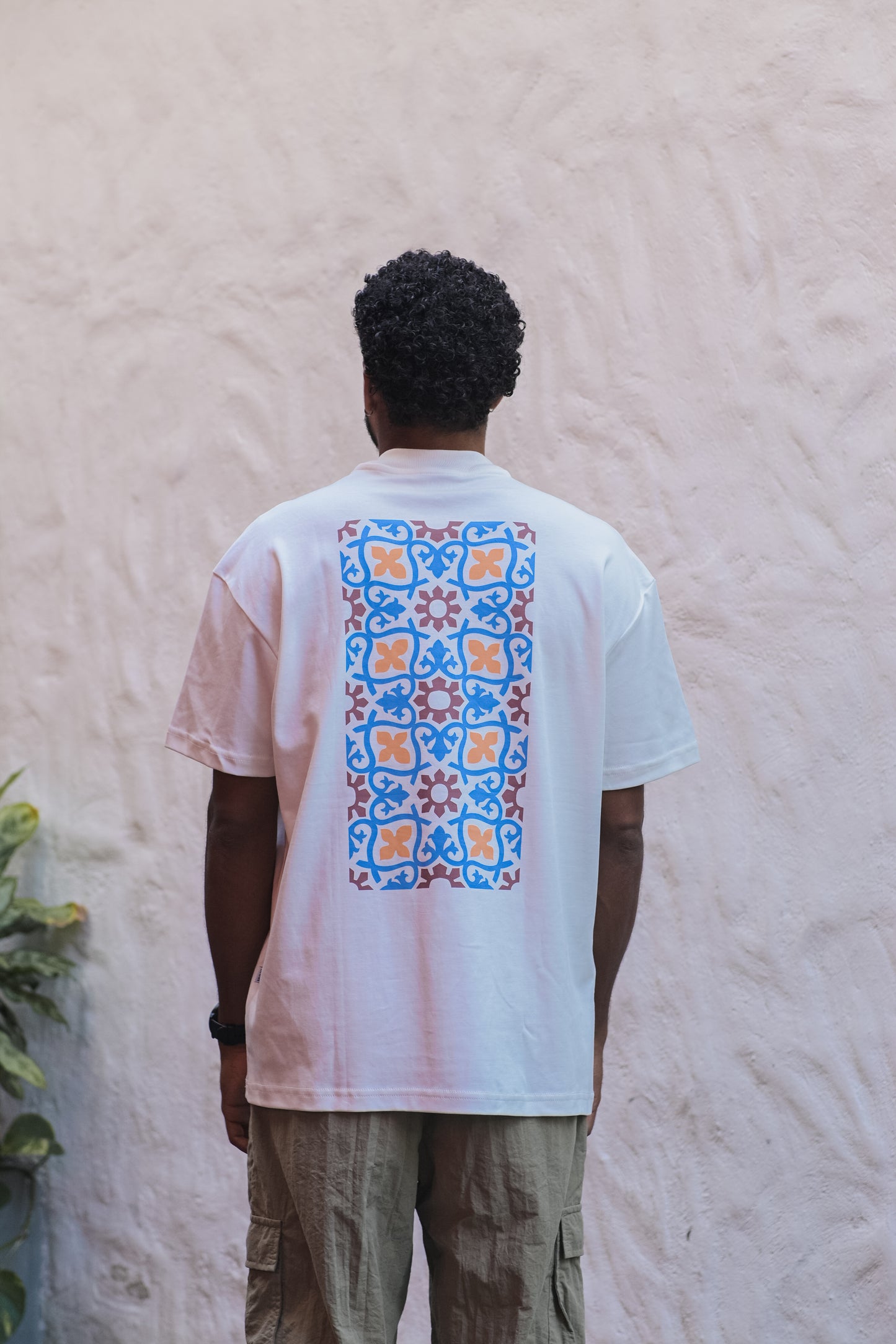 Camiseta Over Ladrilho