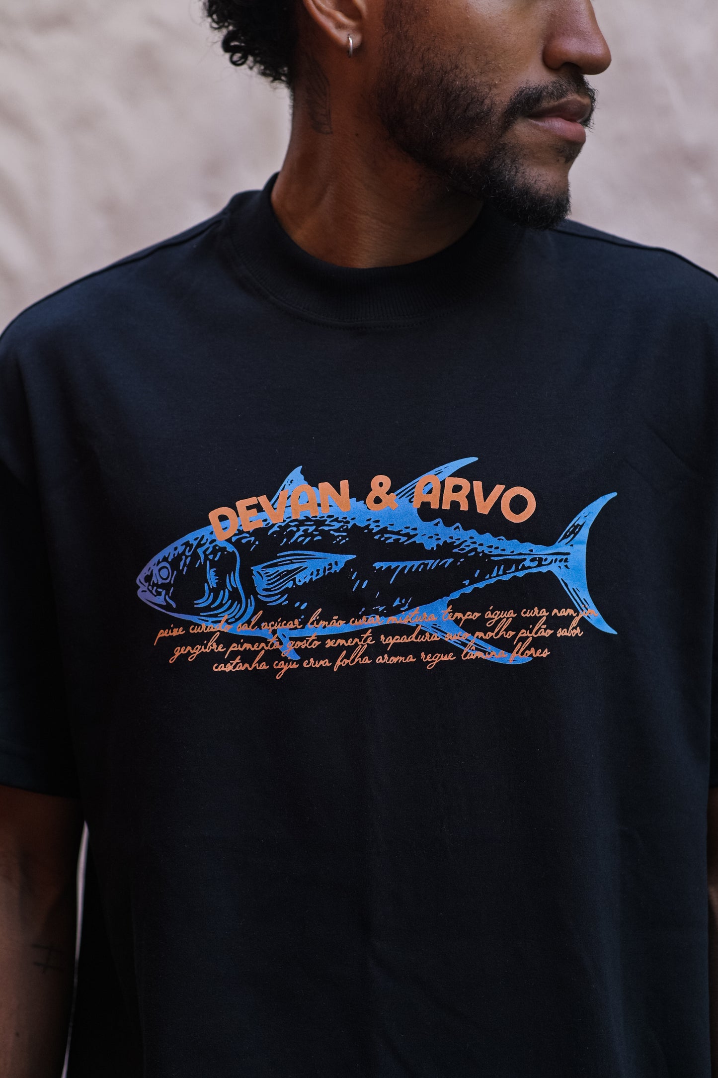 Camiseta Over Pescado