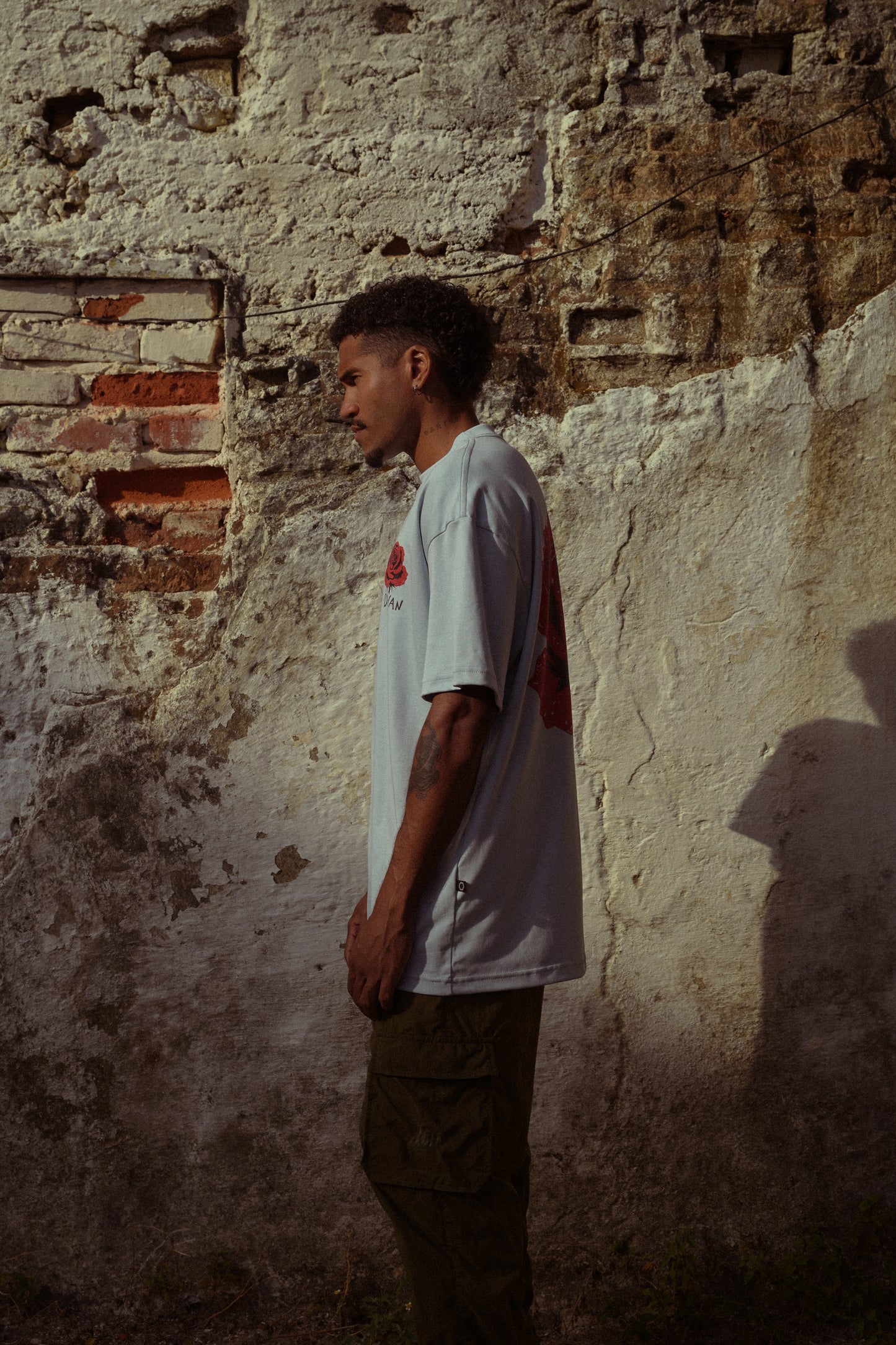 Camiseta Over Malandragem - Azul