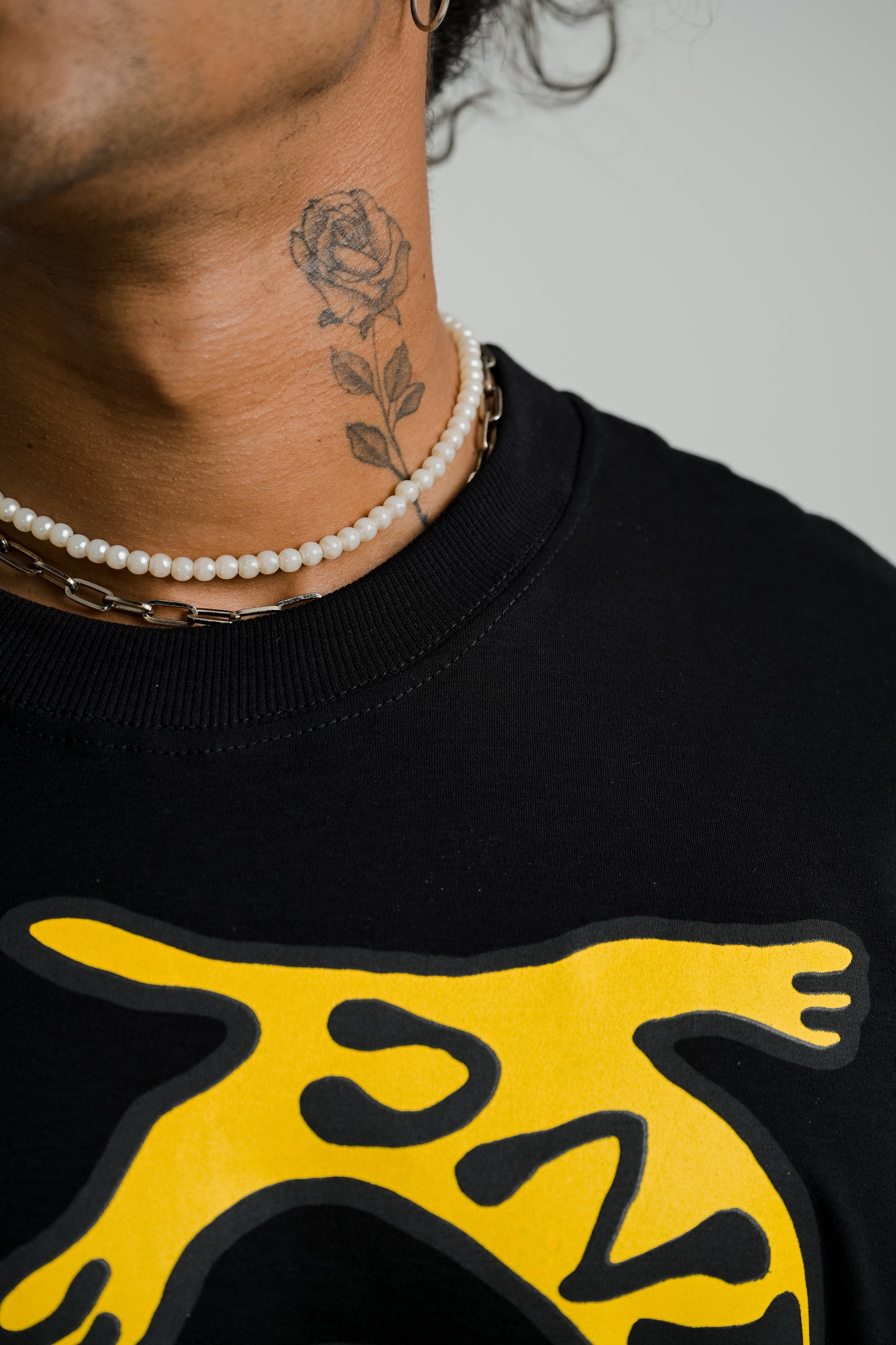 Camiseta Over Longdog - Preta