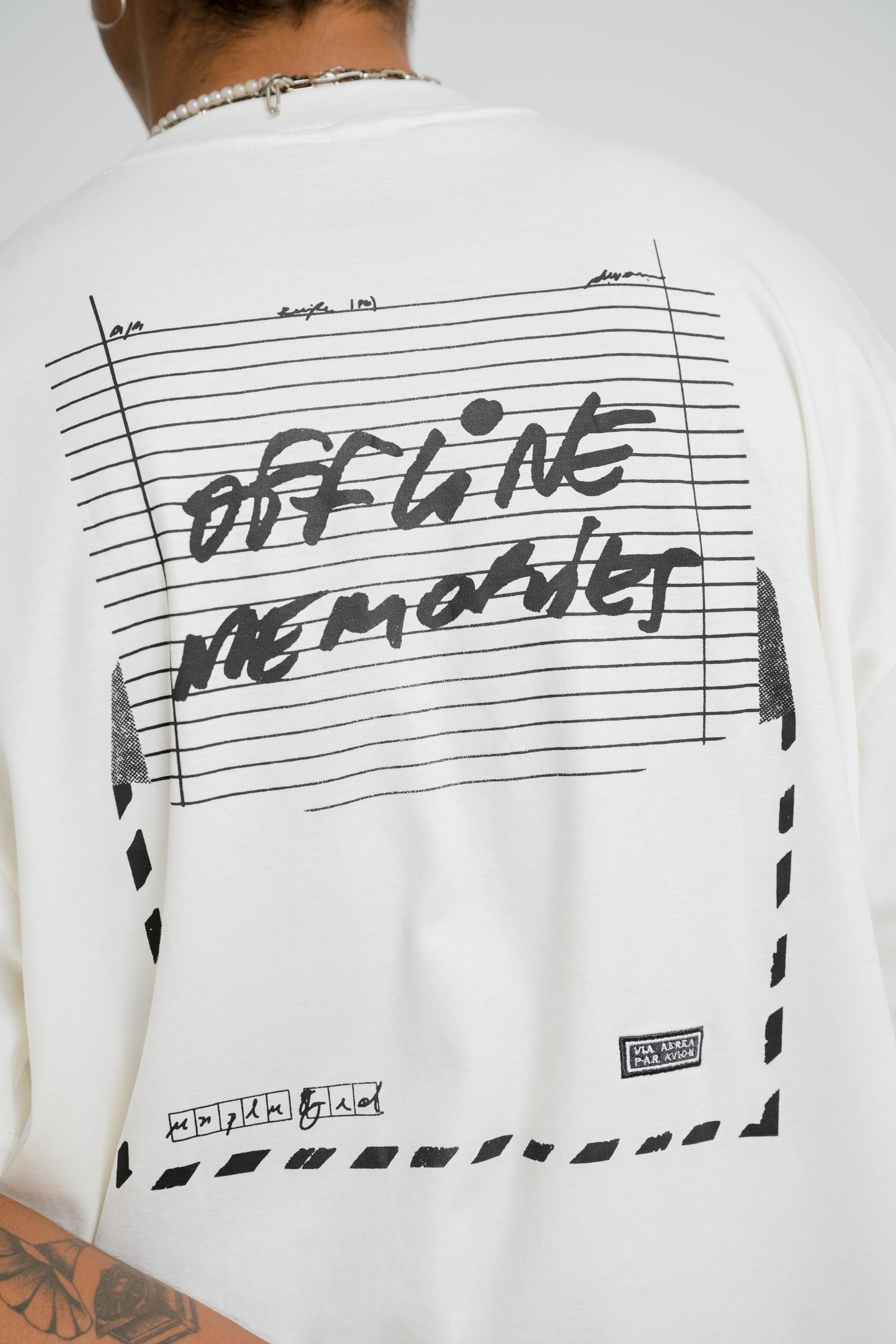 Camiseta Over Offline Memories