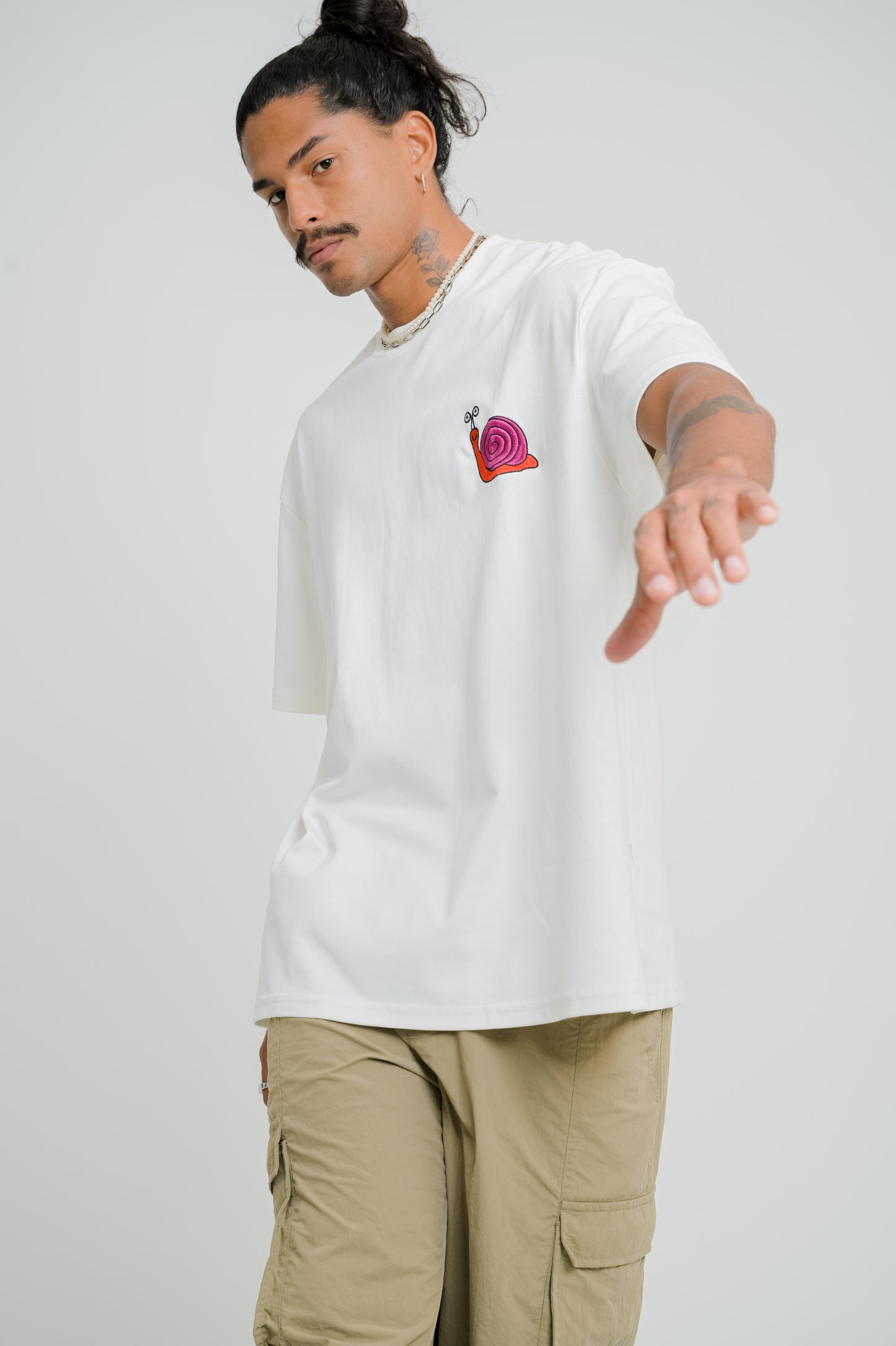 Camiseta Over Devagar e Sempre