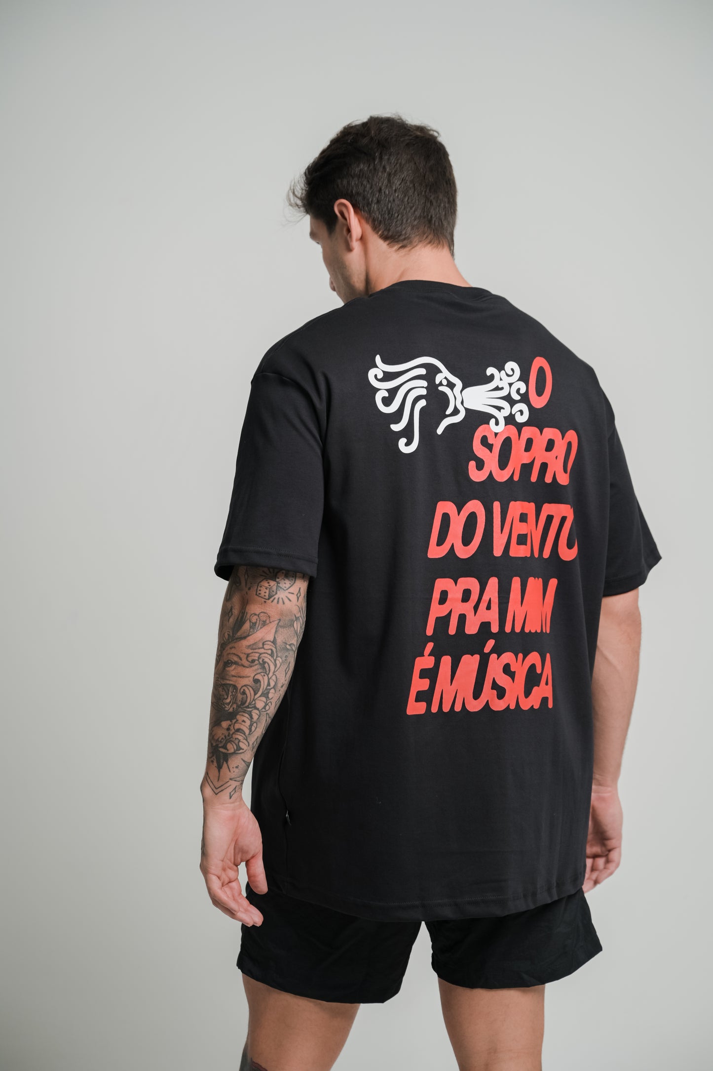 Camiseta Over Sopro do Vento