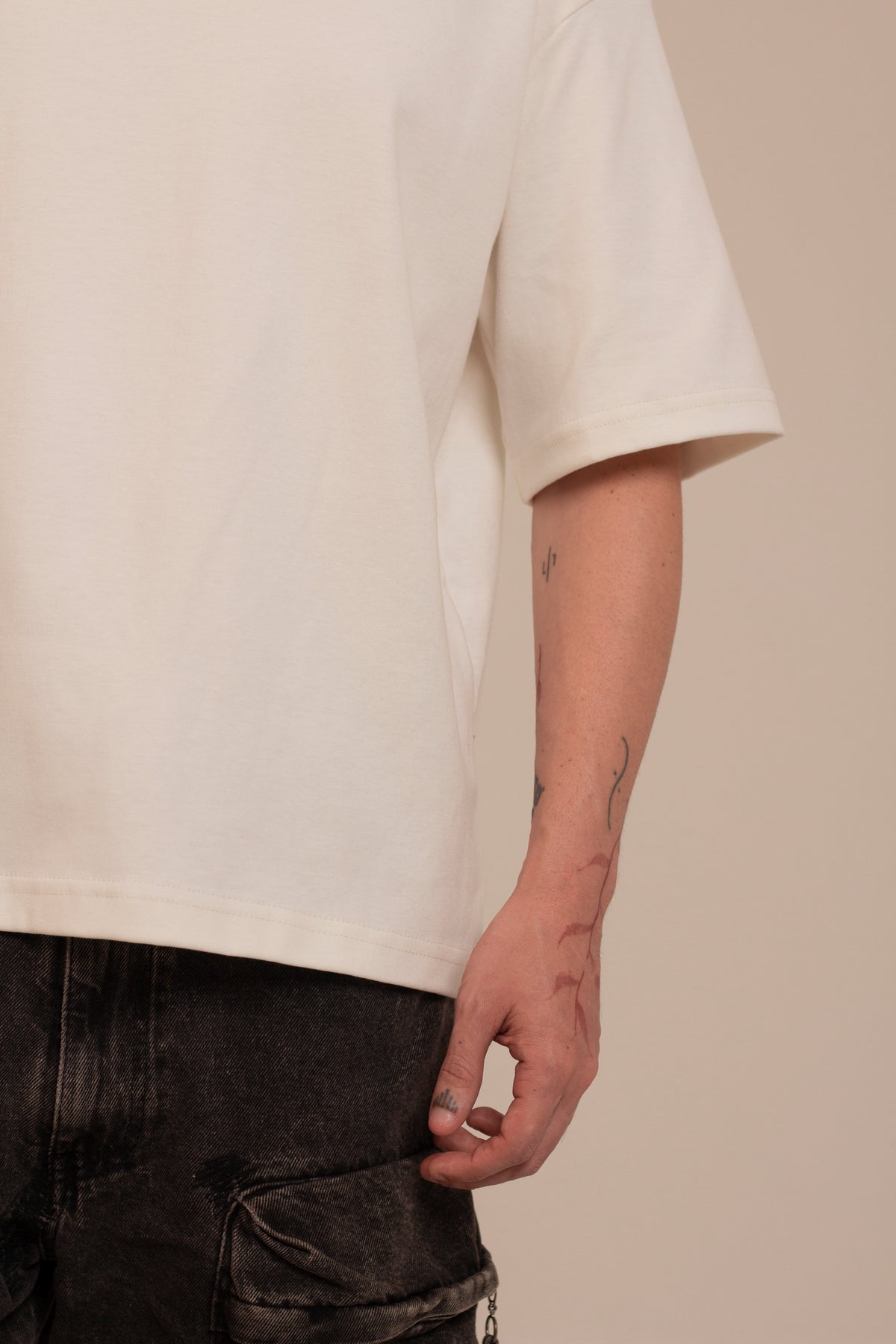 Camiseta Boxy Soho - Off White