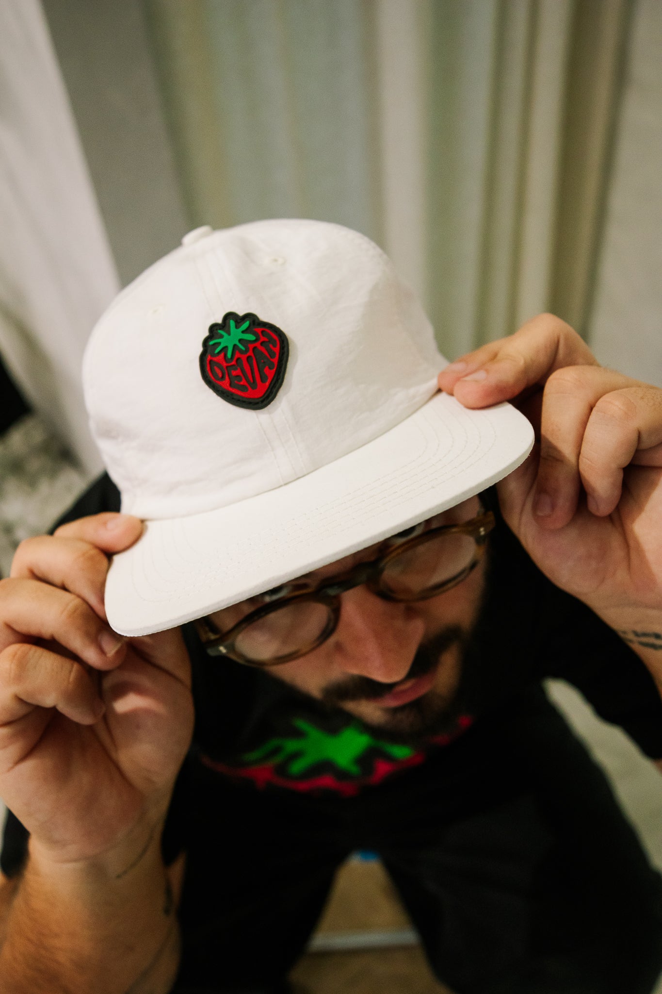 Boné Morango