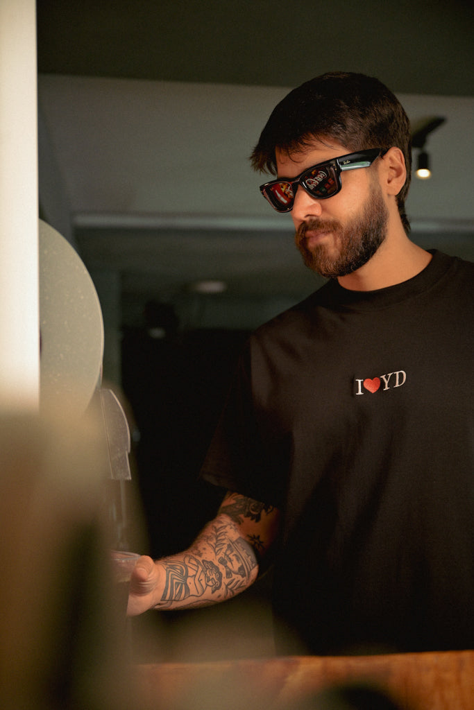 Camiseta Over Love YD - Preta