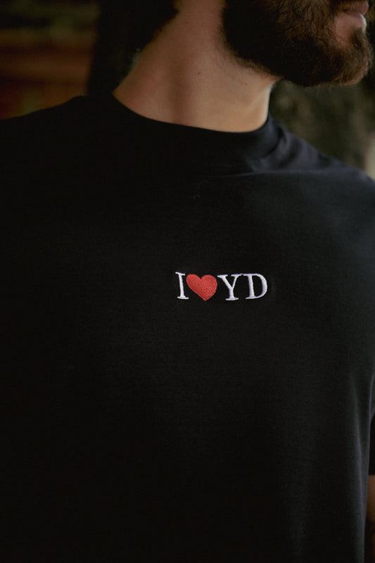 Camiseta Over Love YD - Preta