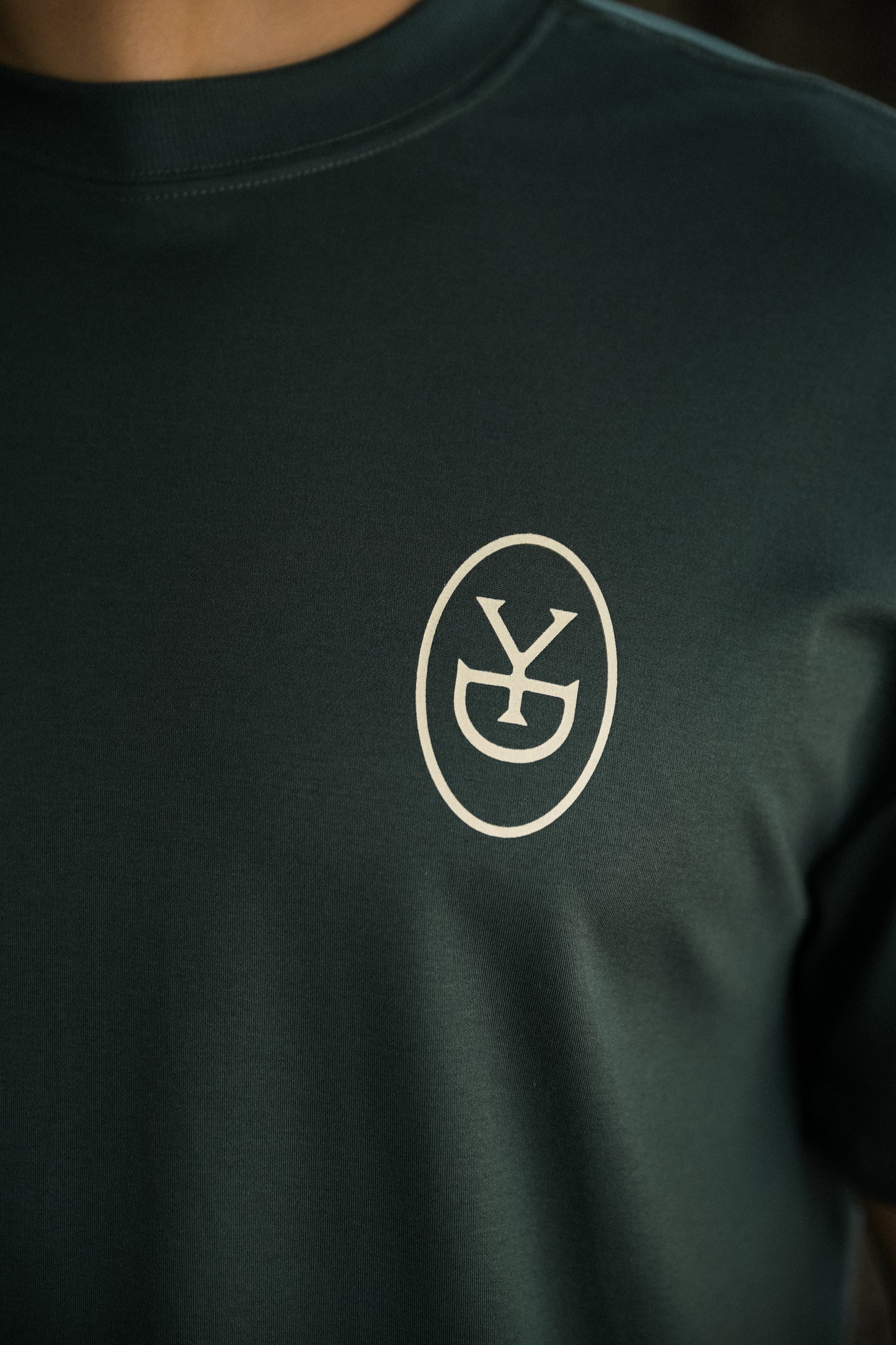 Camiseta Over Savor the Taste - Verde