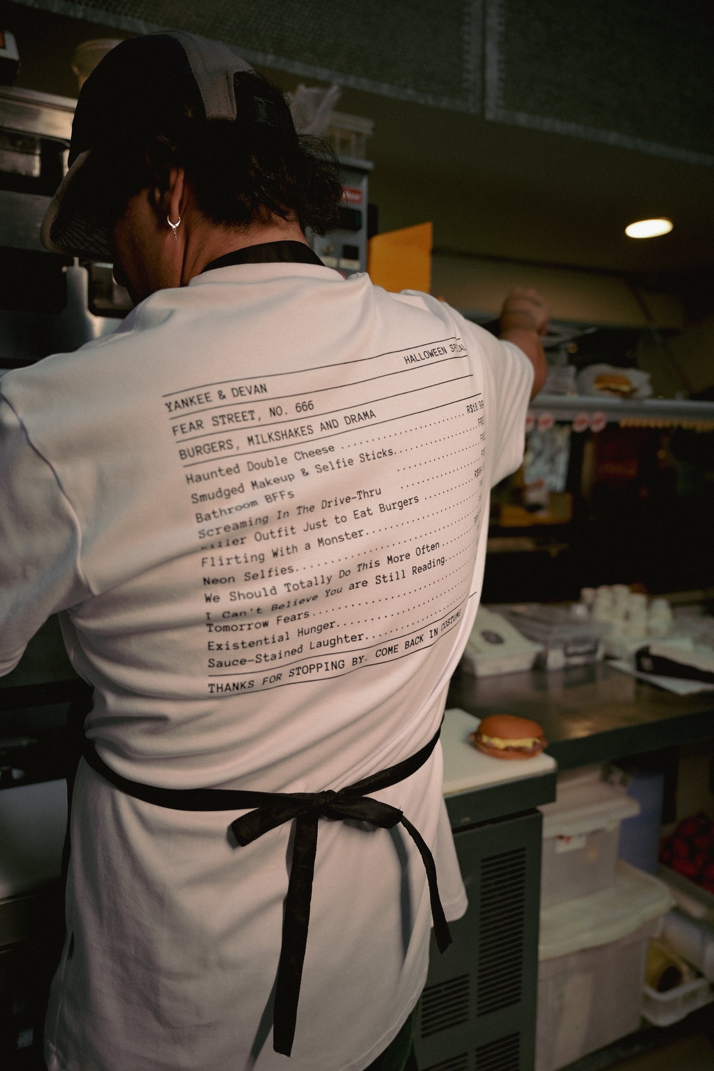 Camiseta Over Menu