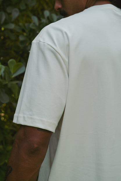 Camiseta Over Rivaldo Off-White