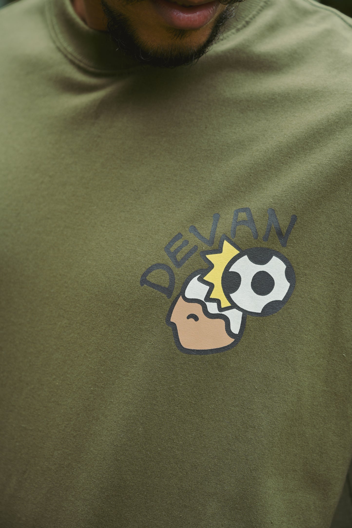 Camiseta Over Garotinho Verde