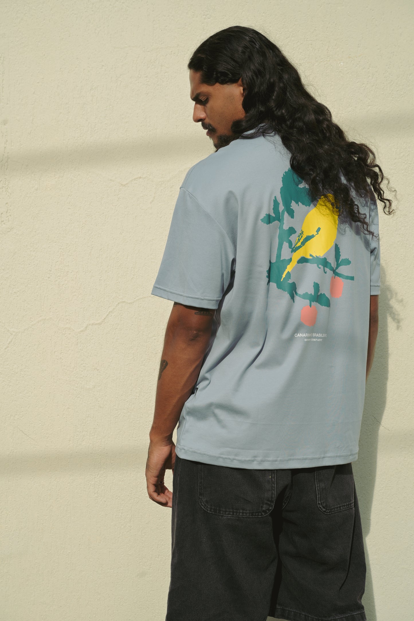 Camiseta Over Canarinho
