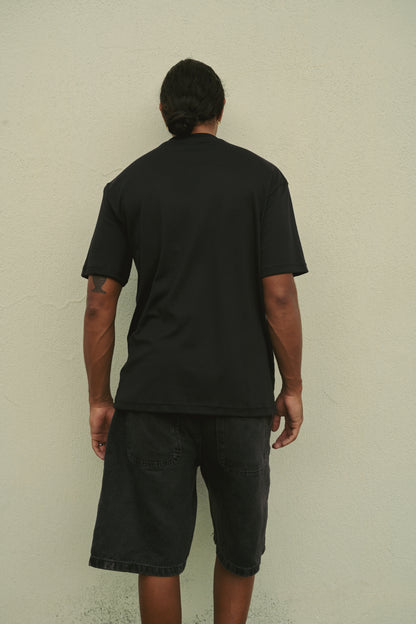 Camiseta Over Devan Brasil Preta