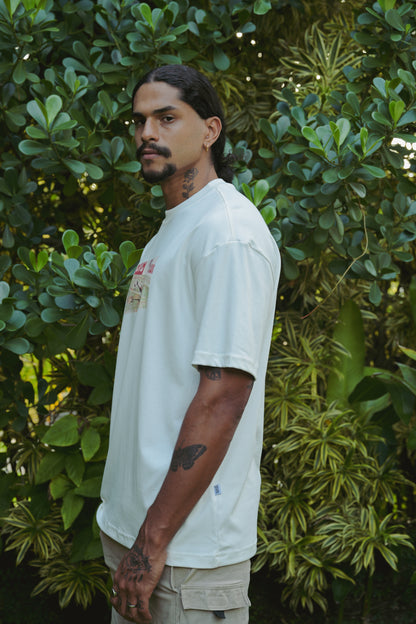 Camisa Over Taffarel Off-White