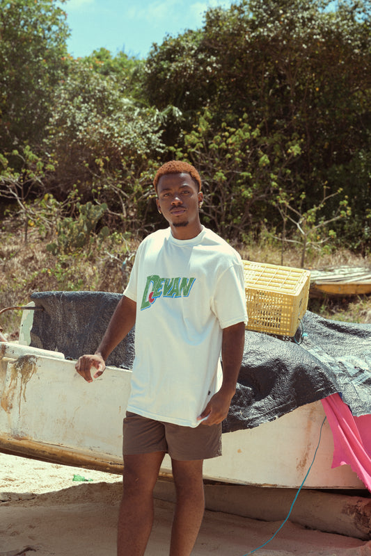 Camiseta Over 7up - Off-White