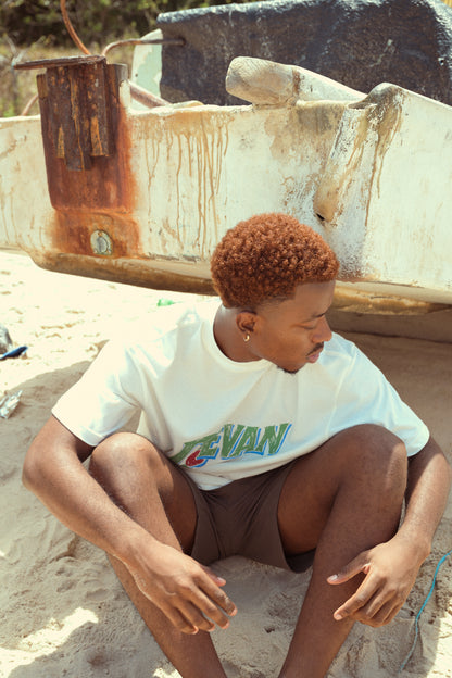 Camiseta Over 7up - Off-White