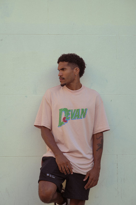 Camiseta Over 7up - Rosa