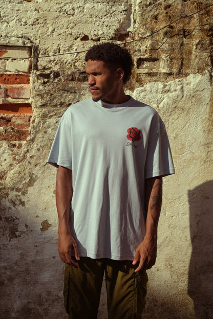 Camiseta Over Malandragem - Azul