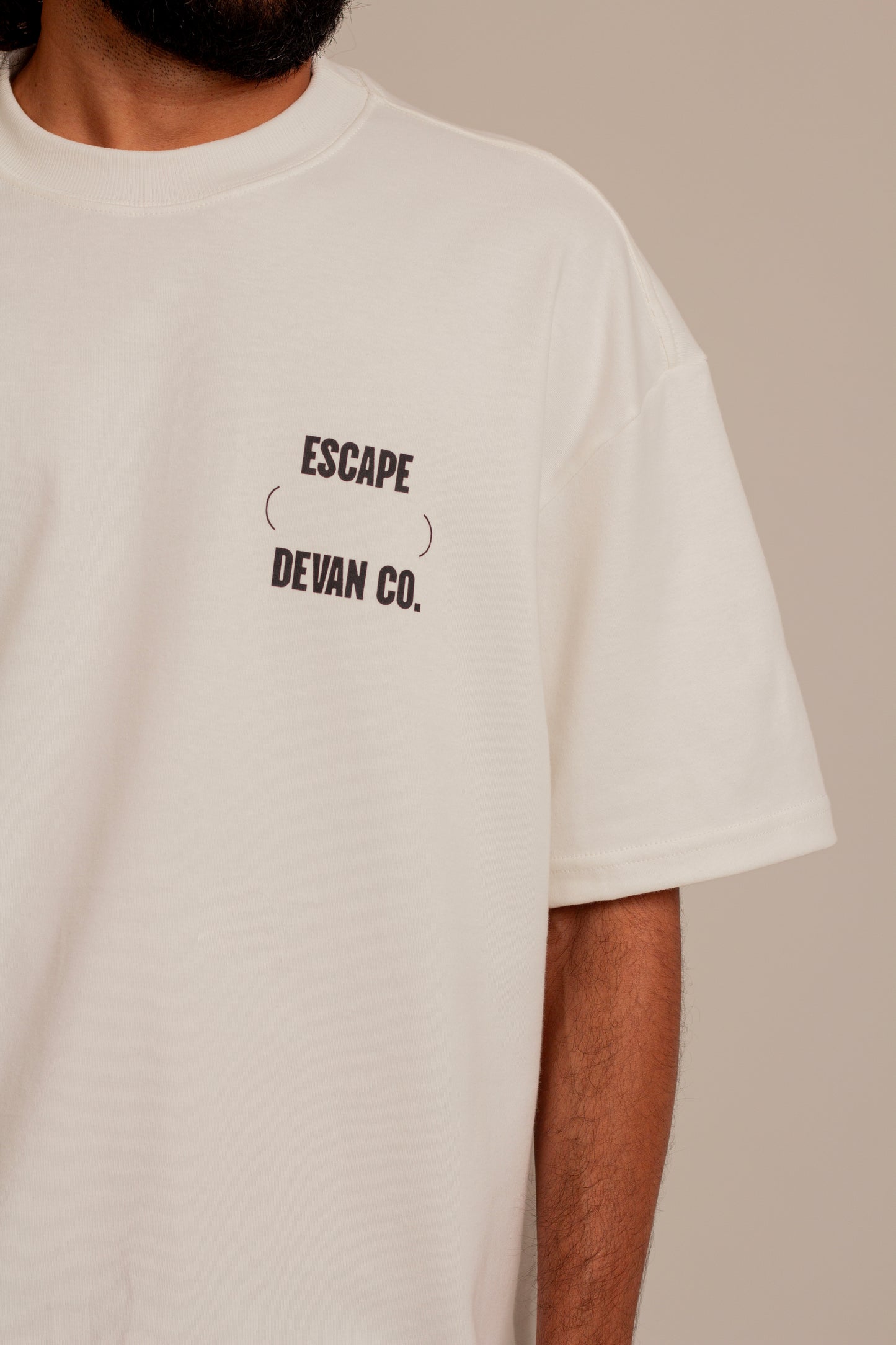 Camiseta Over Finding Power Off White
