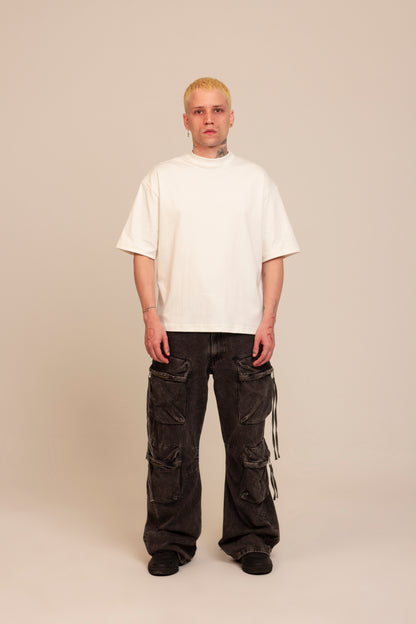 Camiseta Boxy Soho - Off White