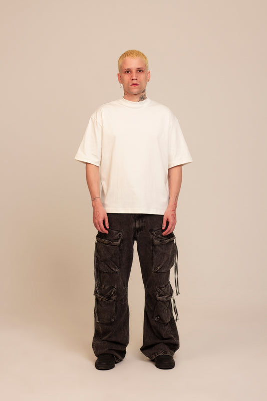 Camiseta Boxy Soho - Off White