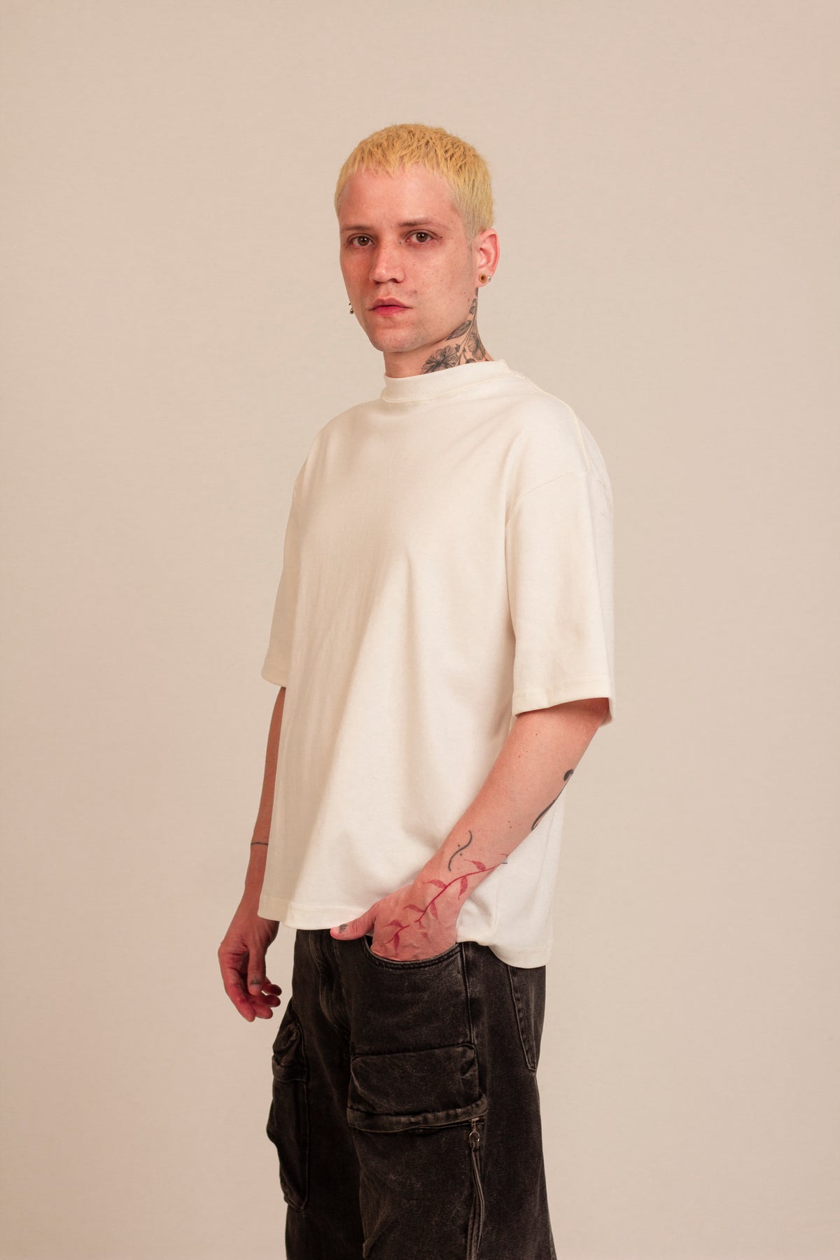 Camiseta Boxy Soho - Off White