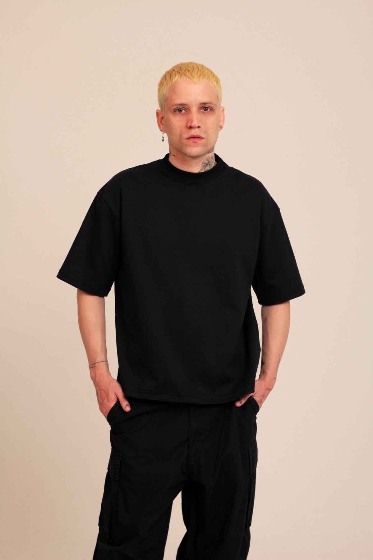 Camiseta Boxy Soho - Preta