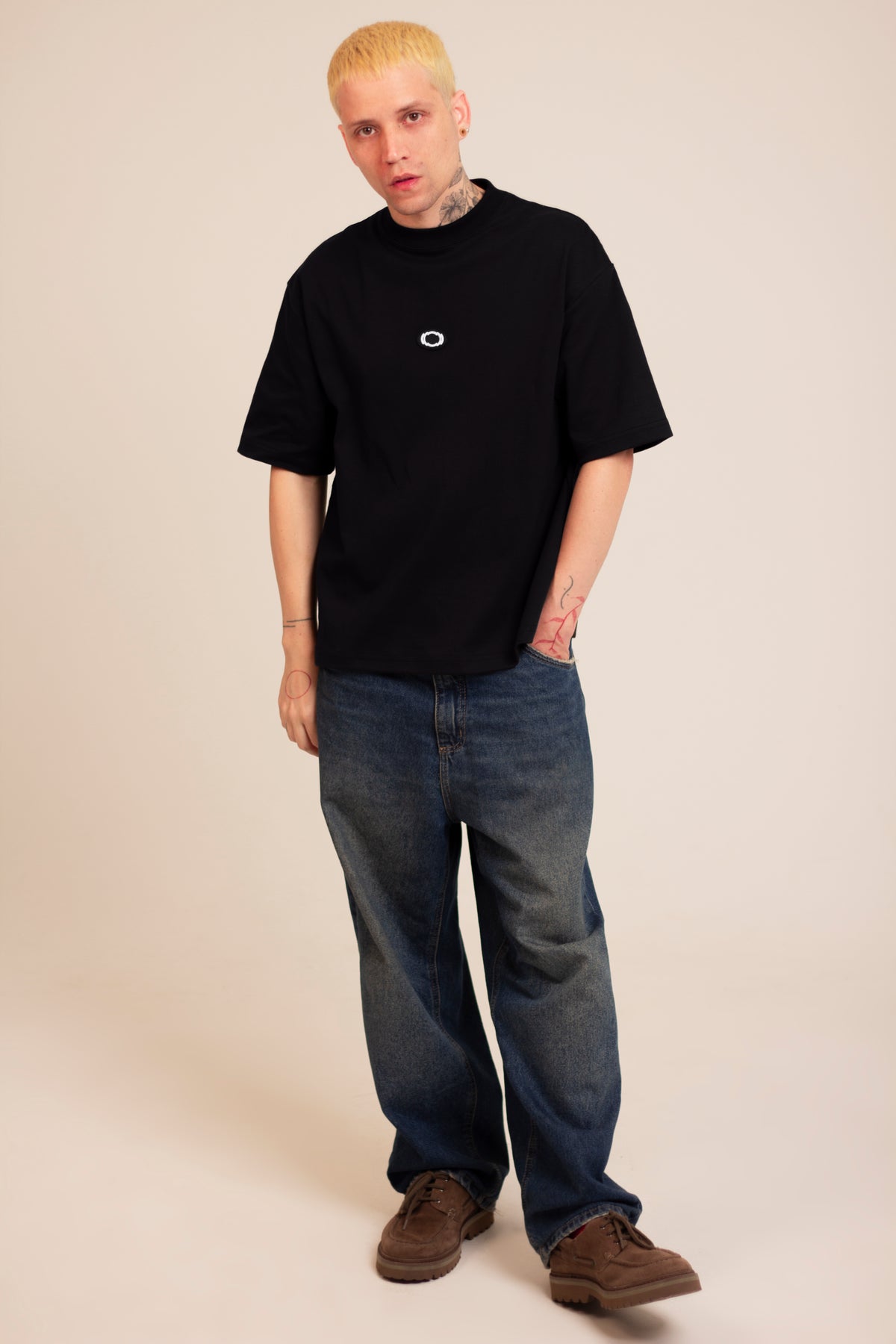 Camiseta Boxy Brooklyn - Preta