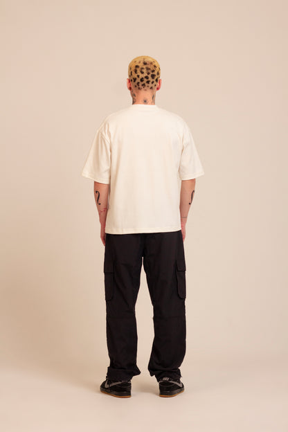 Camiseta Boxy Brooklyn - Off White